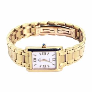 18k Gold Cyma Ladies Quartz Watch