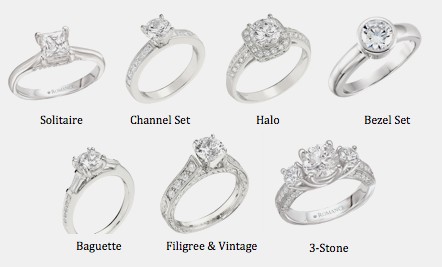 Engagement Rings Styles & Settings