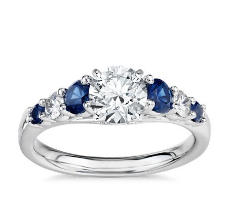 Gemstone  Engagement Rings or Diamond Engagement Rings