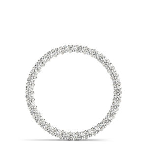 14 Kw Round Simple Diamond Pendant 2.00 CT TW