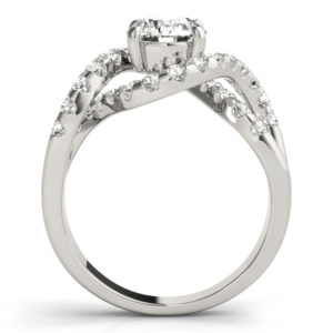 14Kw Halo Engagement Diamond Ring Wedding Ring 2.00 CT TW