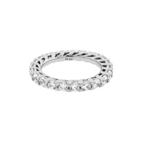 Sterling Silver Meli Eternity Band
