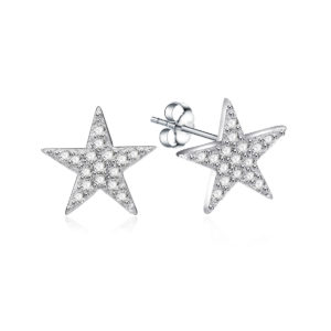 Sterling Silver Sadie Star Studs