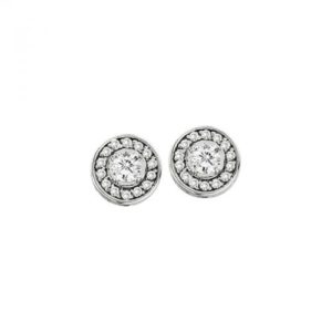 14k Diamond Earring