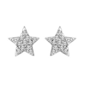 Diamond Star Earrings