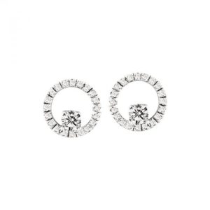 14k Diamond Earring