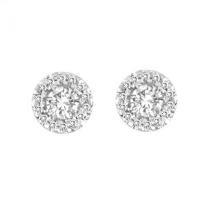 14k Diamond Stud Earring