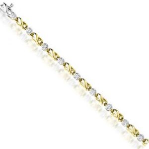 14k Diamond Bracelet