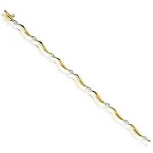 14k Diamond Bracelet