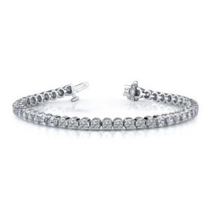 14k 2.15ctw Diamond Tennis Bracelet