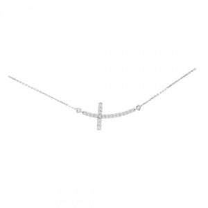 14k Diamond Cross Necklace