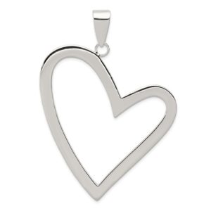 Sterling Silver Heart Pendant