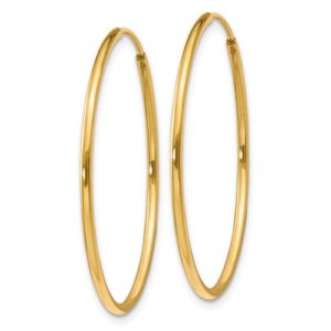 14k 1.25mm Endless Hoop Earring