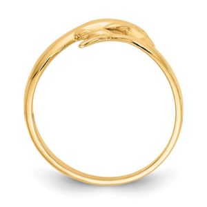 14k Dolphin Ring